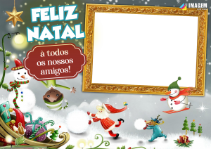 Moldura Mundo Bita de Feliz Natal PNG - Imagem Legal