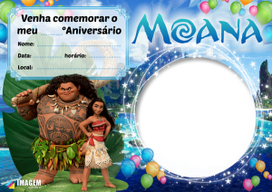 Featured image of post Convite Virtual Moana Baby Para Editar