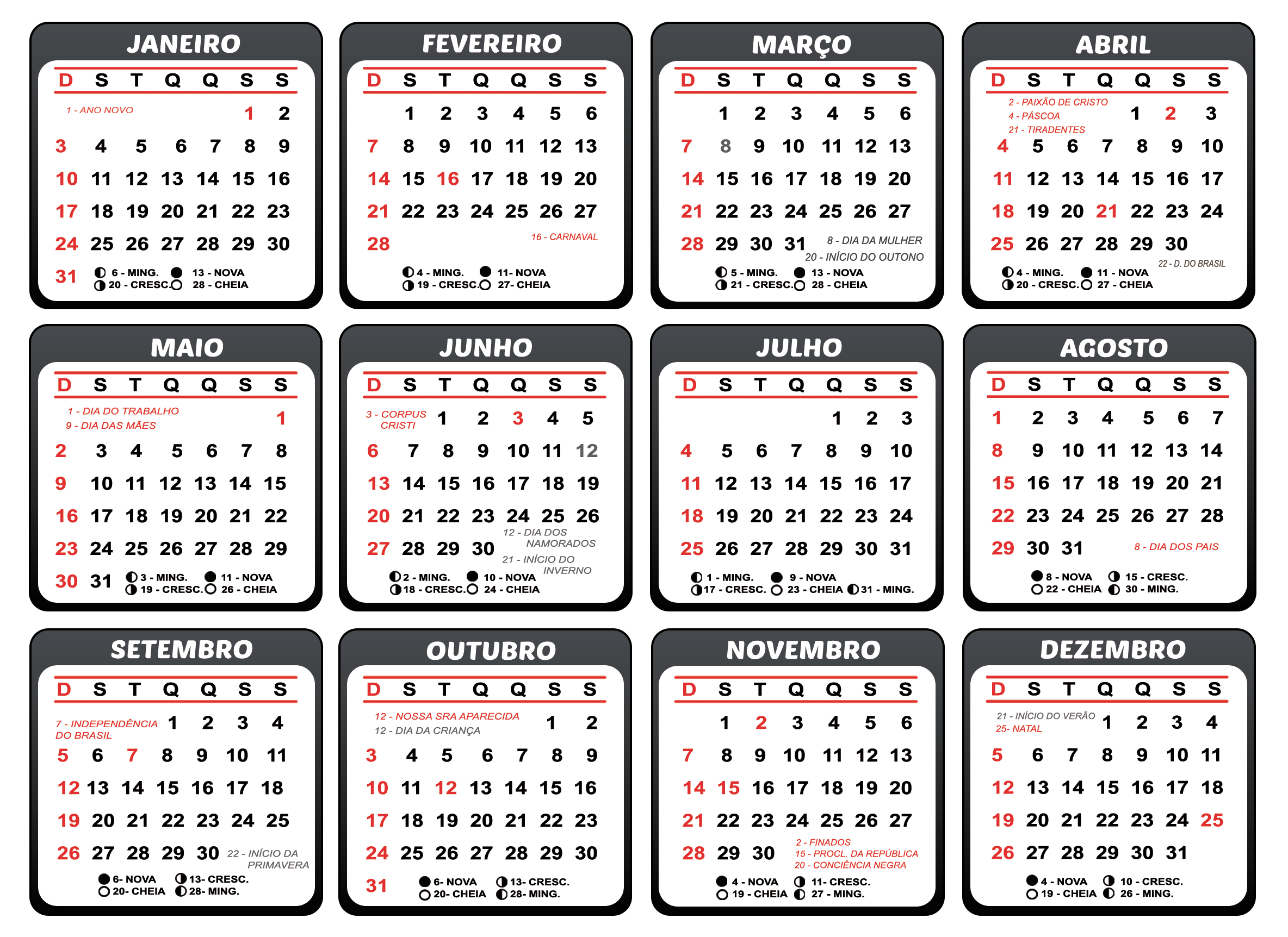 Calendario 2021 Para Imprimir Images