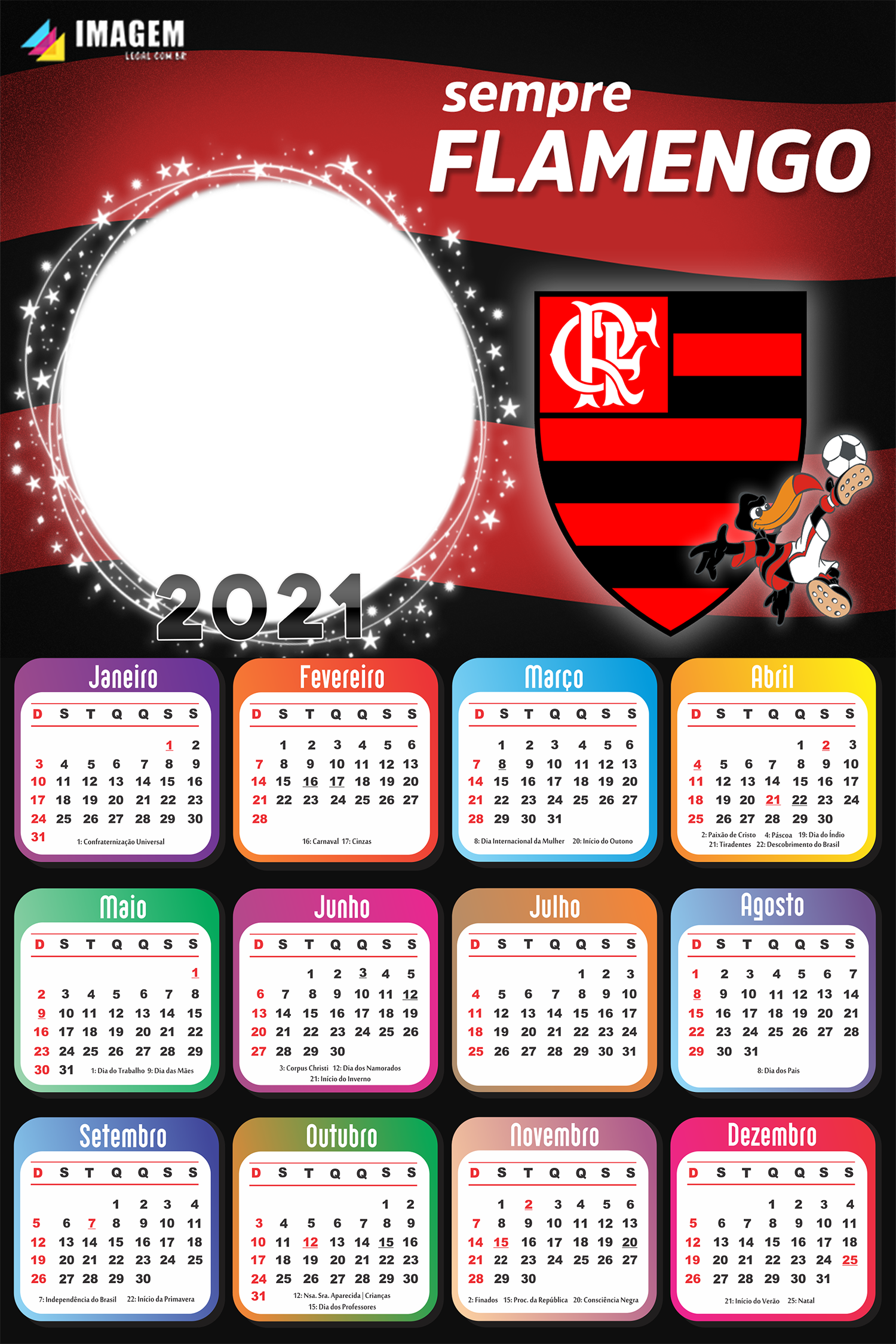 Sem folga: confira o calendário do futebol em 2021 e datas de estreia