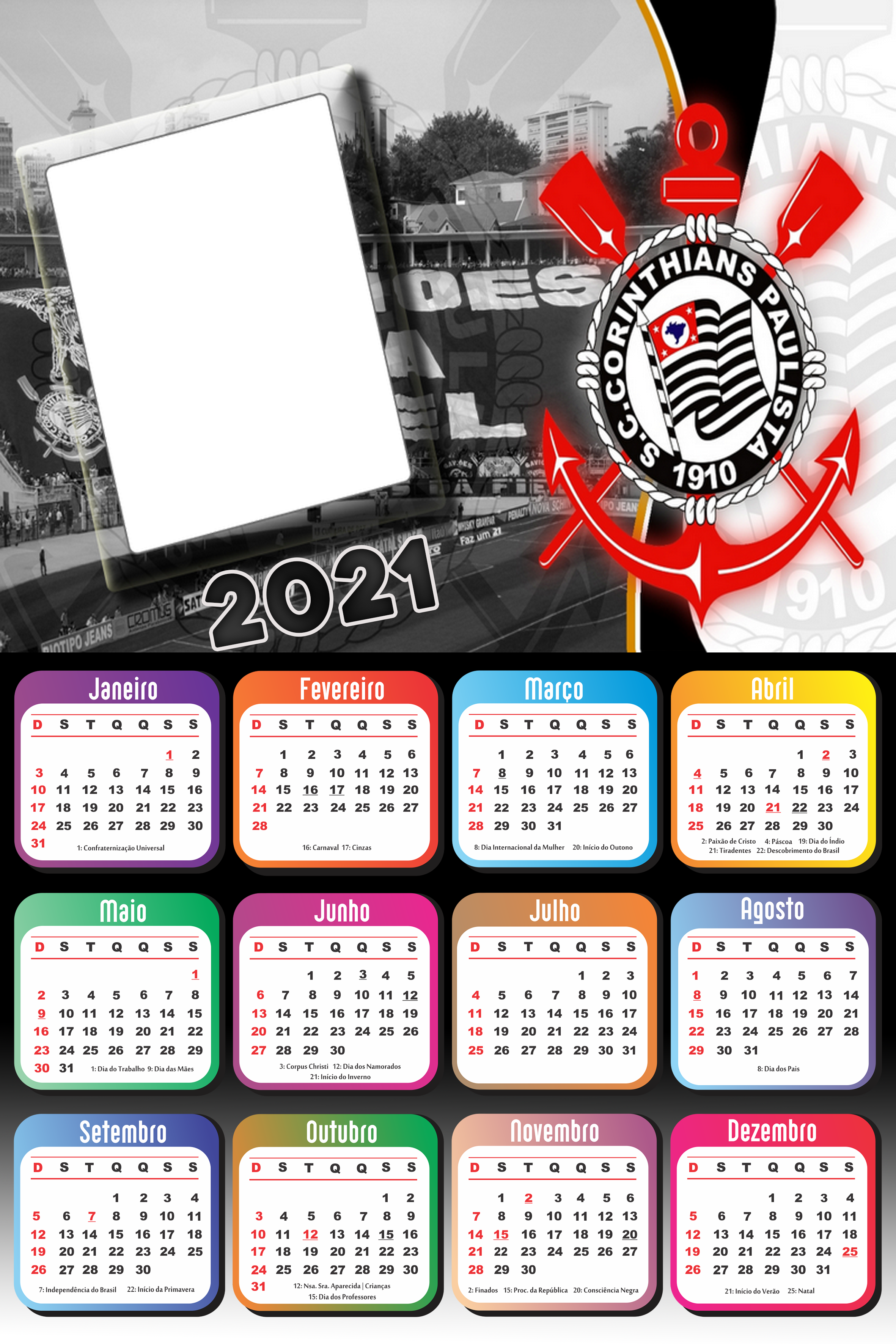 Confira o calendário do Corinthians Feminino em 2021 - Central do