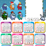 Calendário 2023 Snoop Boneco de Neve Feliz Natal para Colagem de Foto em  PNG, faça você mesmo montagem de foto em…