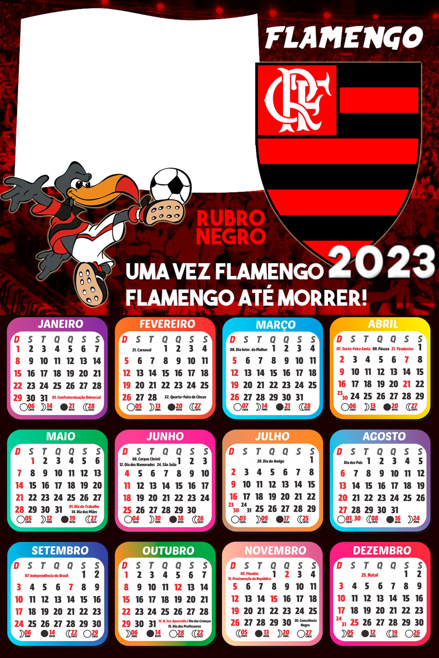 Calendário do FLAMENGO assusta elenco; confira o CALENDÁRIO DE JOGOS DO  FLAMENGO 2023