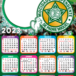 Calendário 2023 Tema Jogo de Xadrez PNG - Imagem Legal