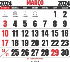 fevereiro de 2024 calendario grátis em português