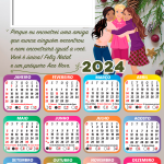 Moldura Calendário 2024 Feliz Natal Roblox PNG - Imagem Legal